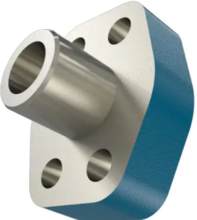 Metal butt-weld pipe fitting