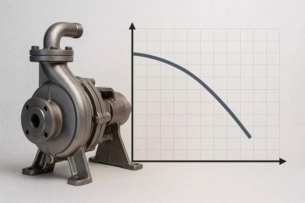 A pump’s performance curve is usually one of the first thing you should look at before purchasing a pump or when operating it.