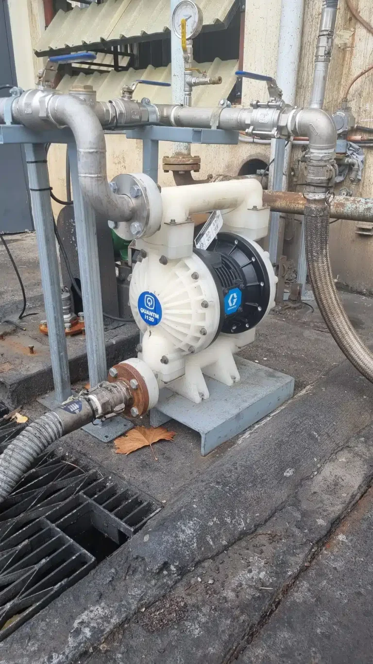 Graco QUANTM electric double-diaphragm pump