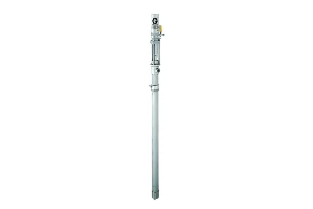 Tall Graco FastFlo pump assembly