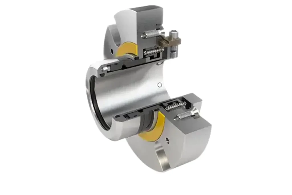 Single mechanical seal assembly