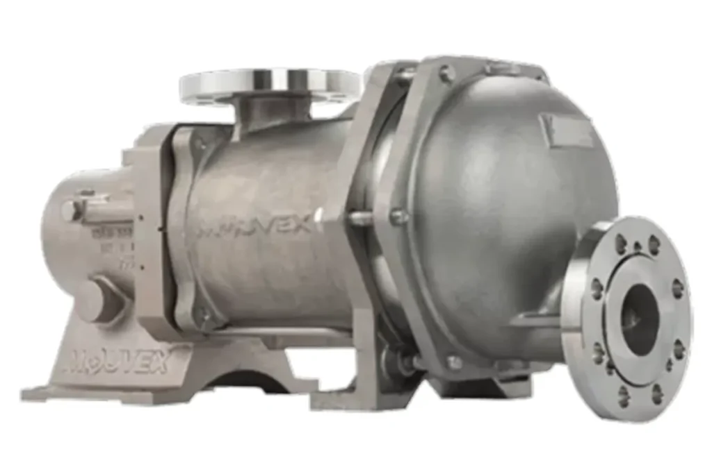 Metallic Mouvex pump housing