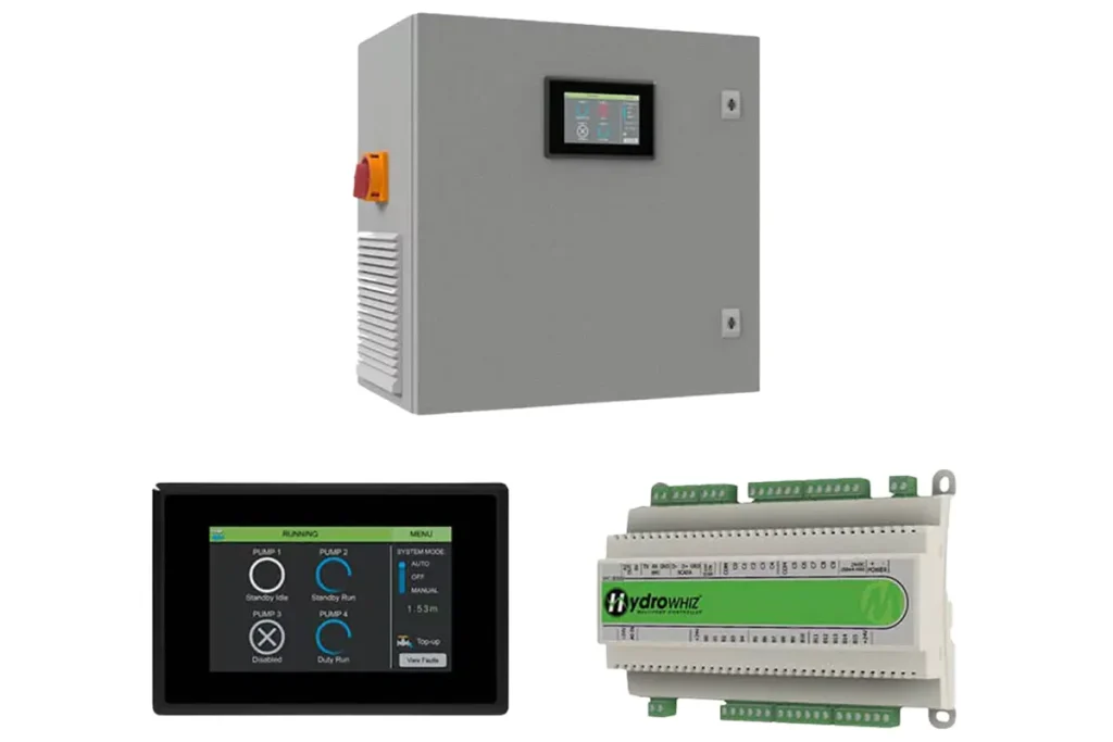 Nexus pump control cabinet and equipment