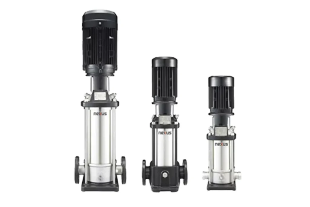 Three vertical Nexus pump units