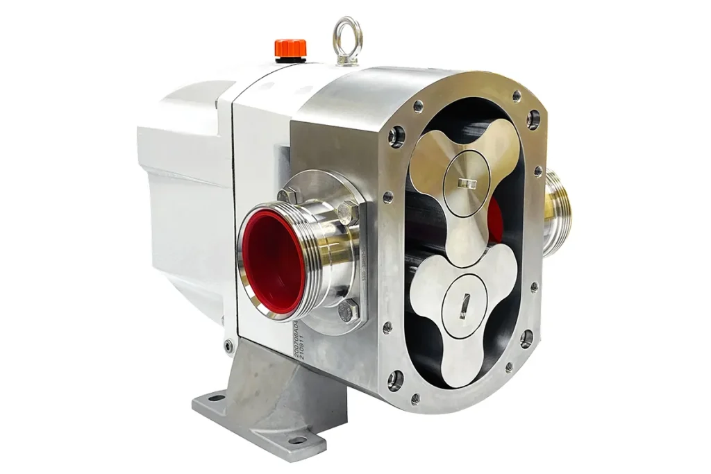 Cutaway view of a Packo LT pump housing