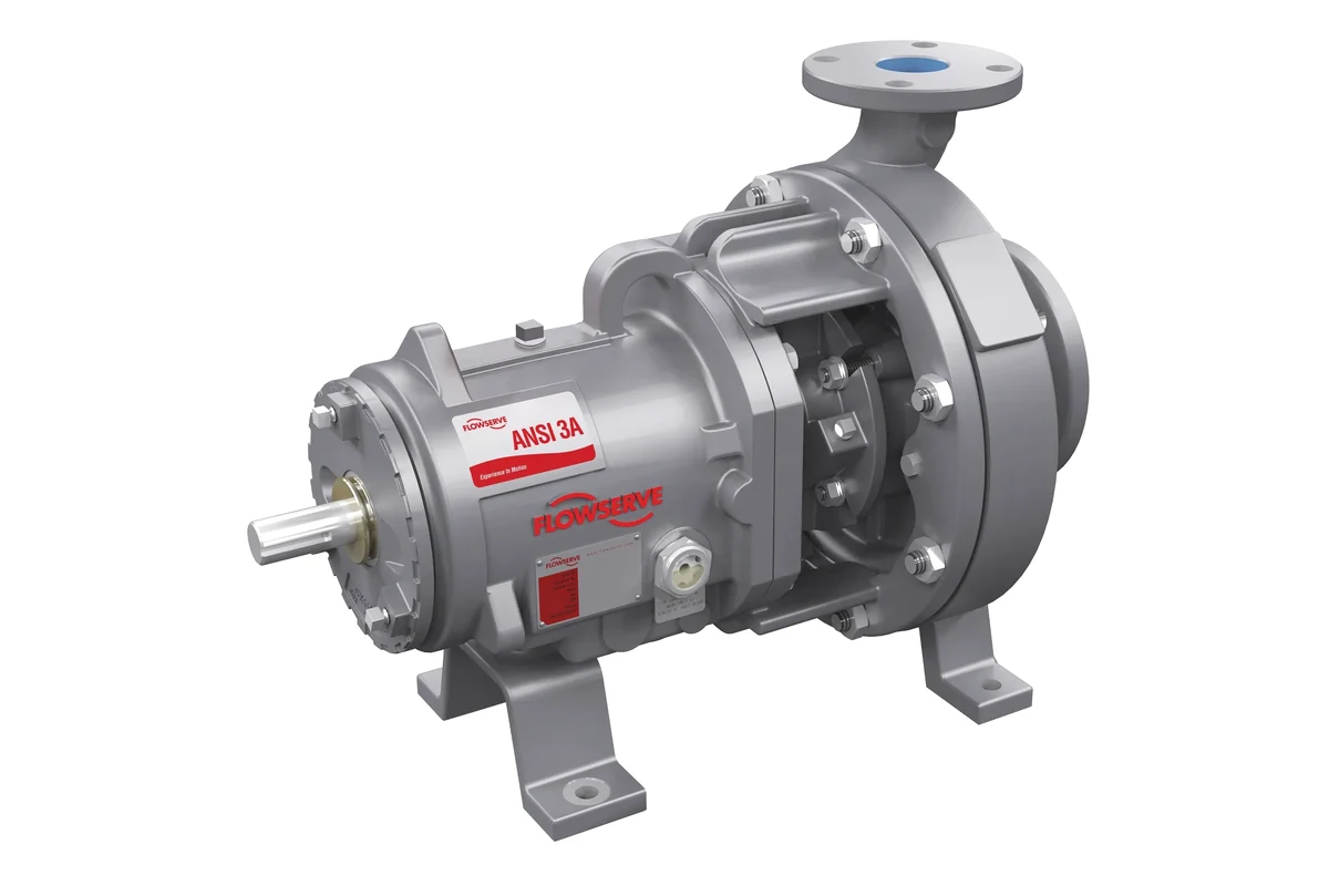 Flowserve metal pump and motor assembly
