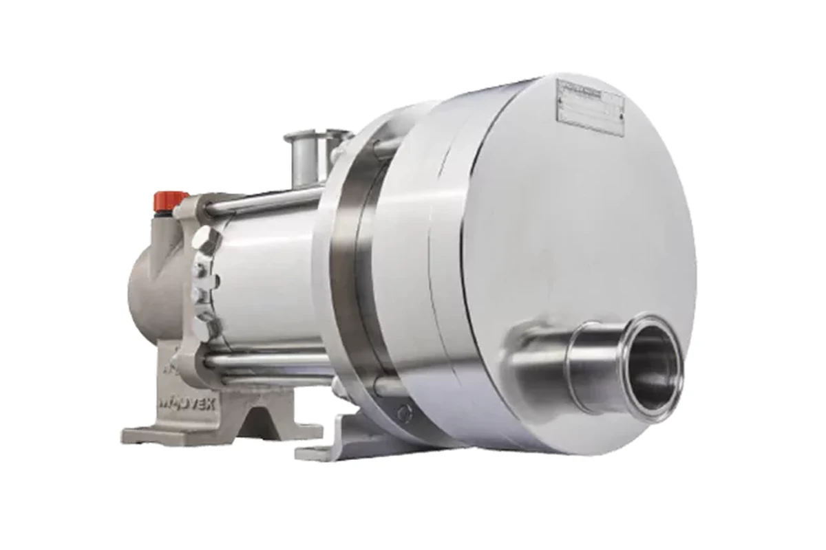 Mouvex cylindrical metal pump assembly