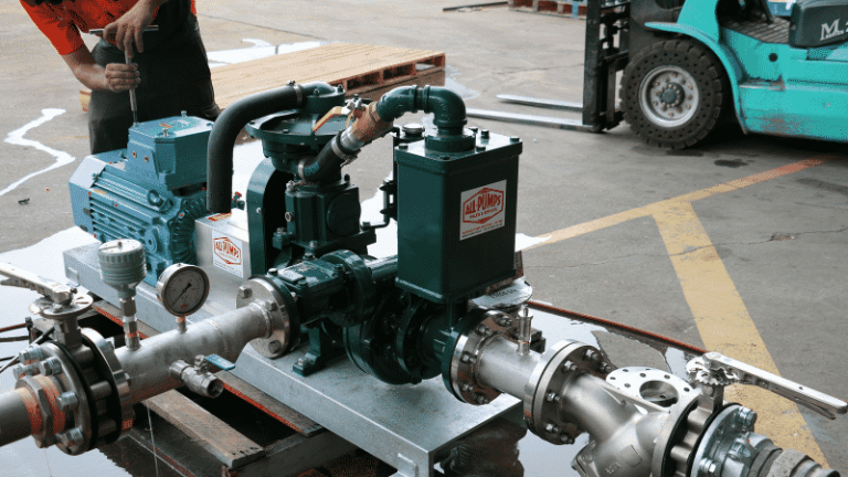 construction of dewatering pump system
