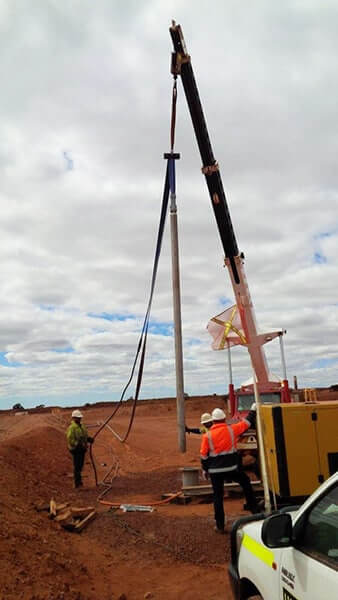 dewatering bore pumps installation