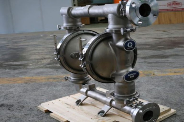 Graco AODD Pump side view