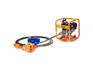 Flextool portable equipment with a connected hose