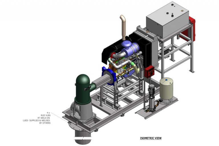 Kimberley Port Authority Isometric View Drawing
