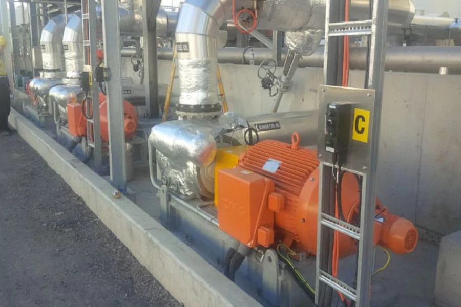 MAAG Screw Pump Site Installed