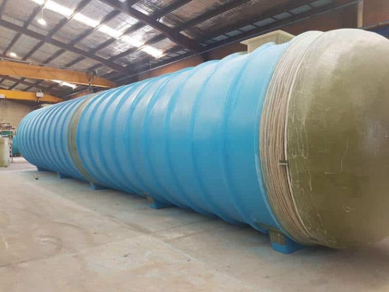 Manufacturing FRP Pump Station