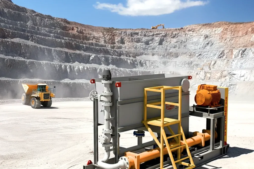 CEMO industrial equipment at a quarry site