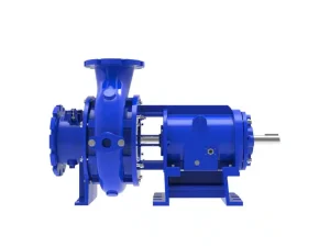 Trillium Flow Technologies blue pump and motor